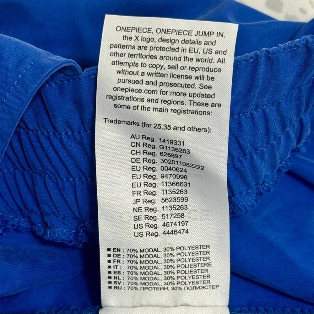 Onepiece Modal Royal Blue Jumpsuit Size S